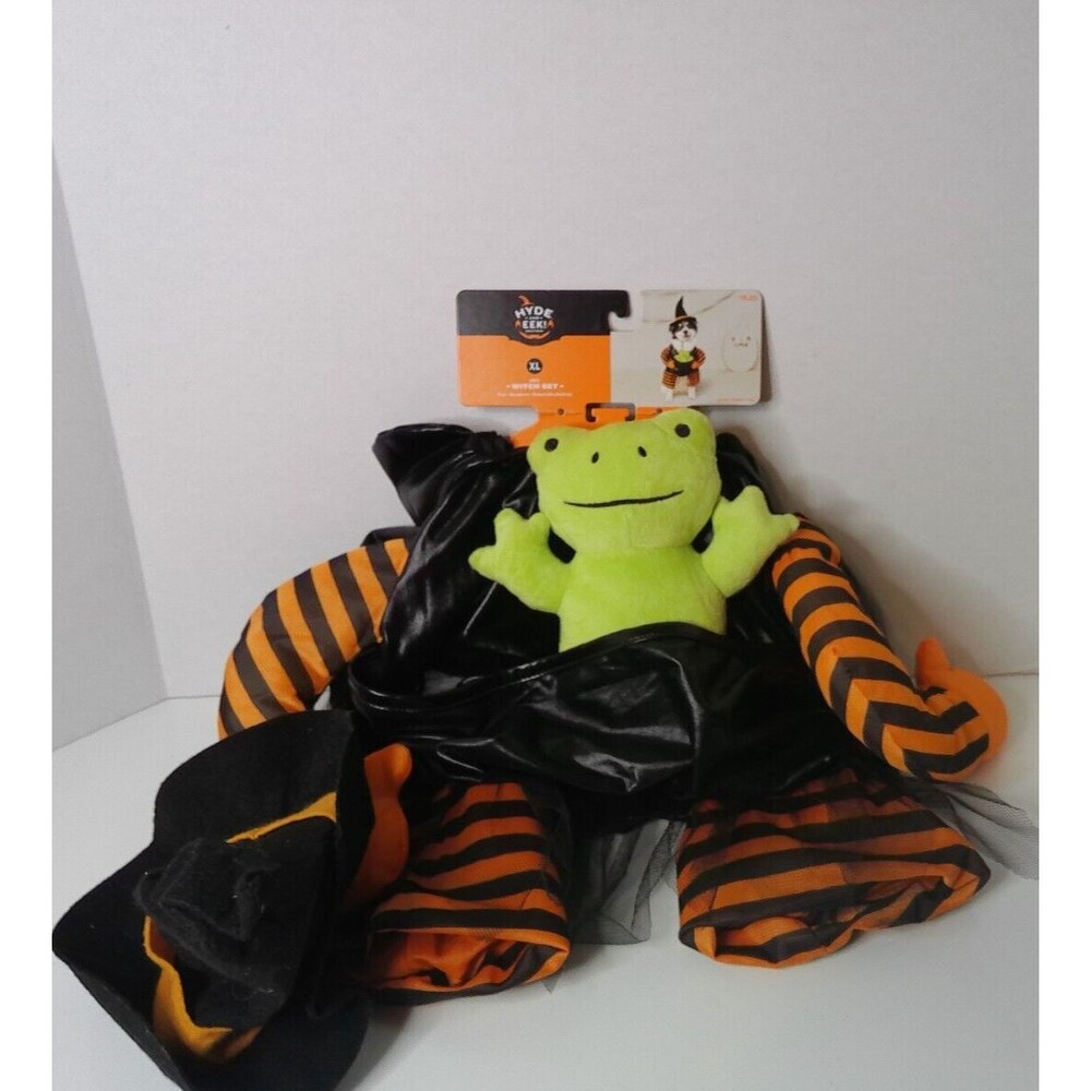 Hyde And Eek Witch Set Dog Costume Size XL
